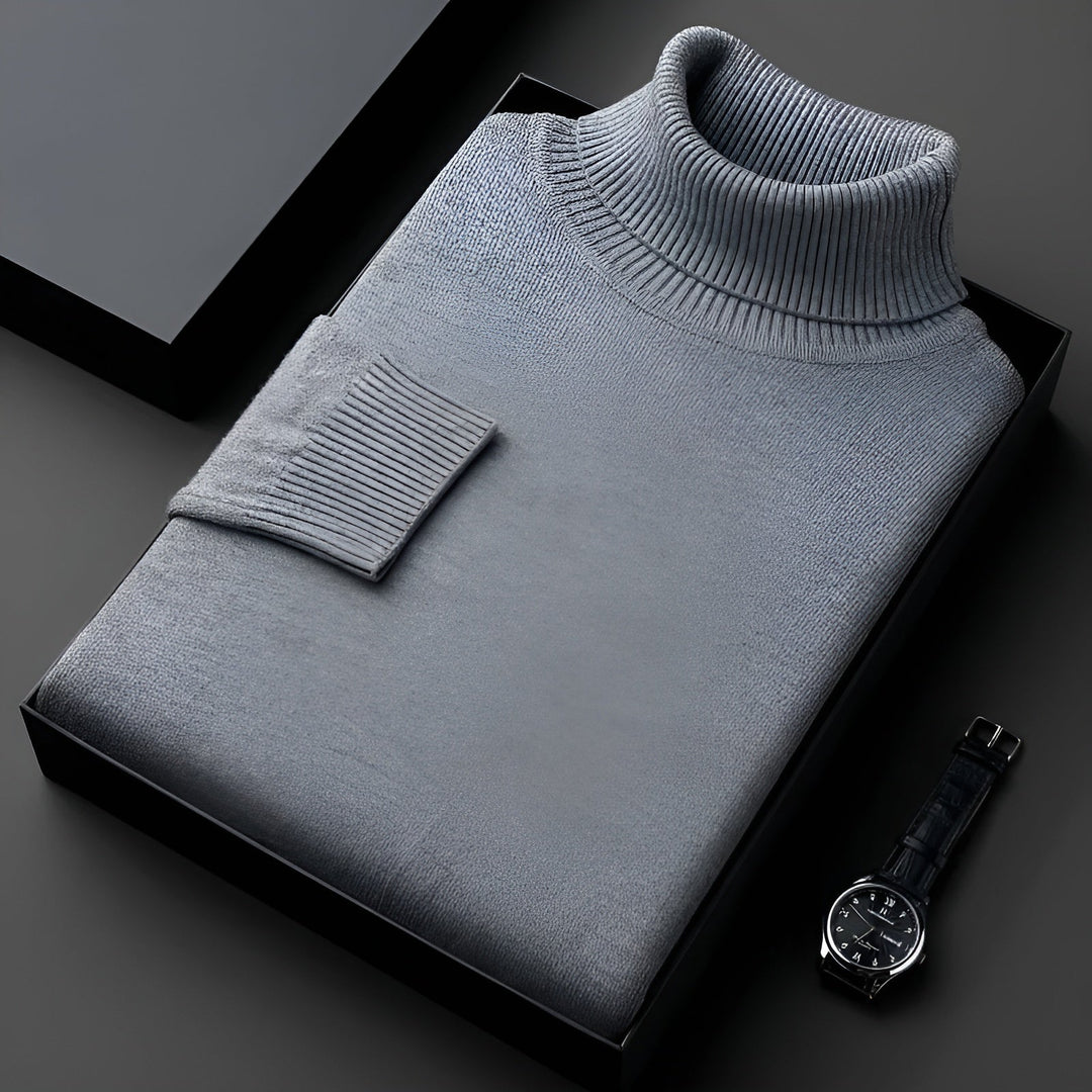 LINDERHOFF™ – CASHMERE TURTLENECK SWEATER