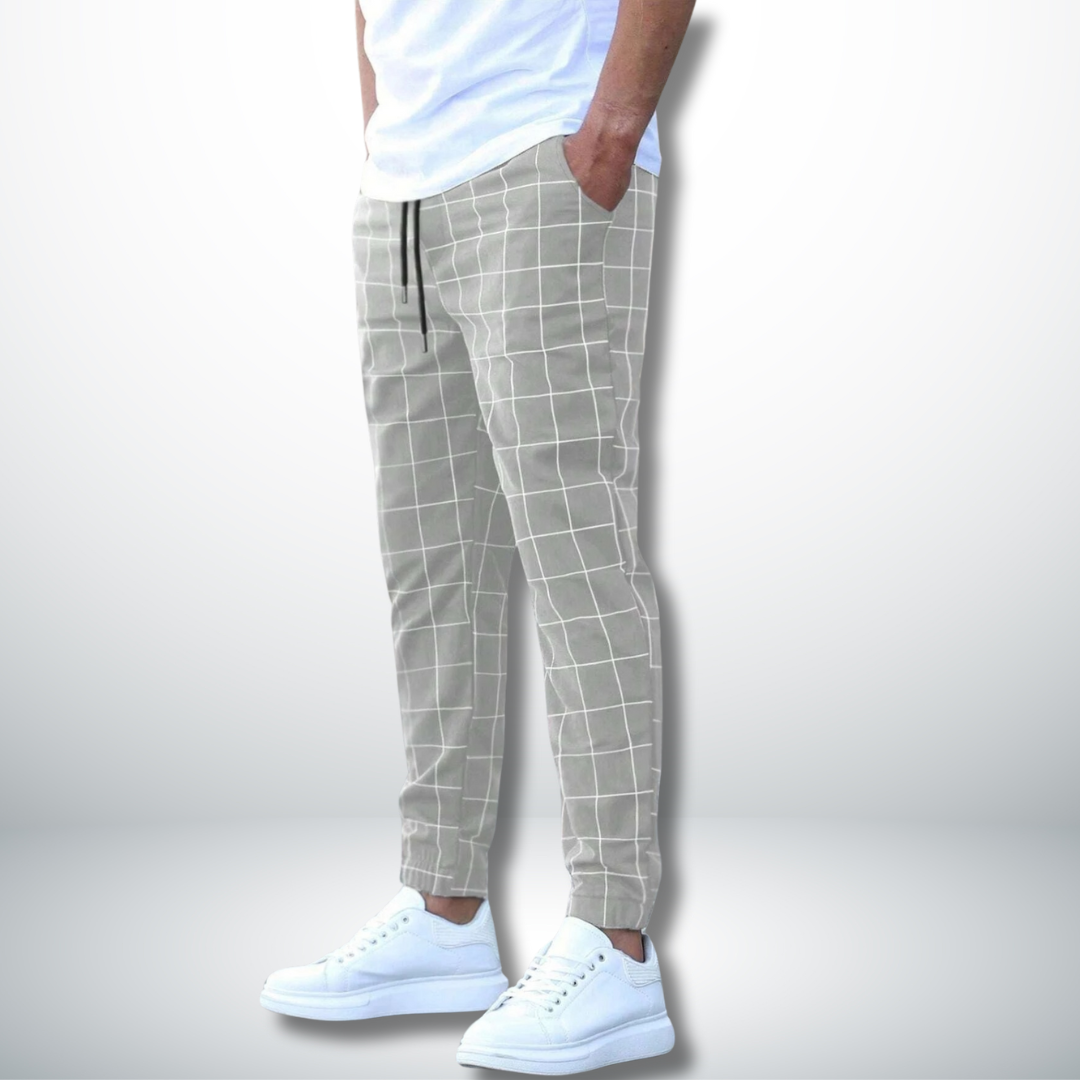 LELAND™ – PLAID COMFORT PANTS