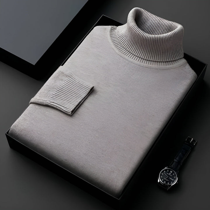 LINDERHOFF™ – CASHMERE TURTLENECK SWEATER