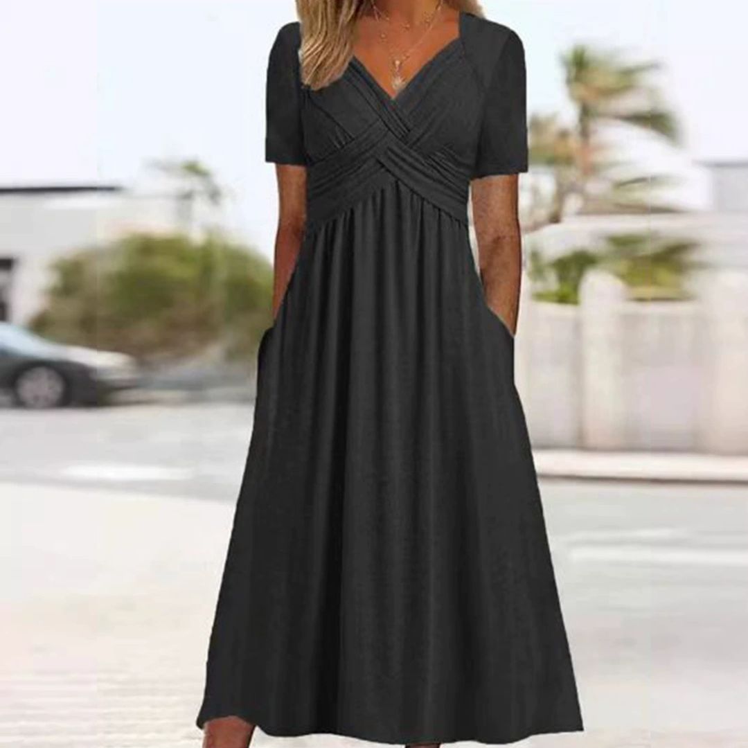 ROSELLA™ – ELEGANT AND FLATTERING DRESS