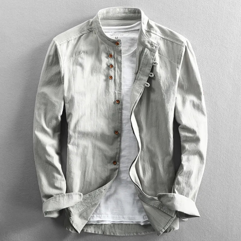 NOBU™ – VINTAGE LINEN SHIRT