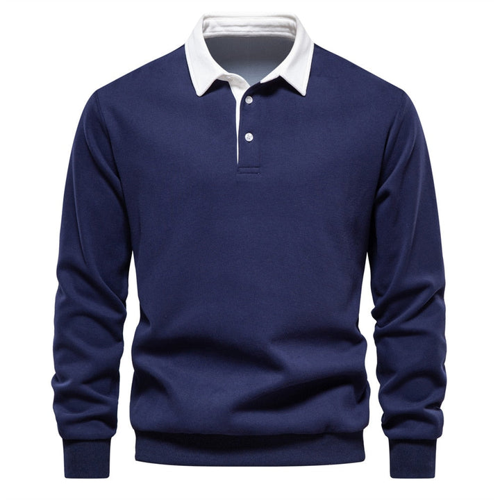 AUSTIN™ – CLASSIC POLO SWEATSHIRT