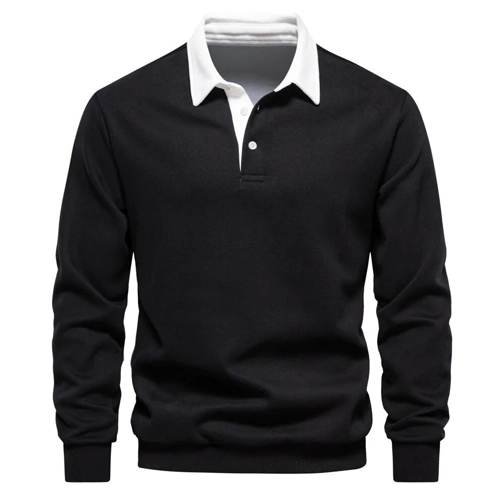 AUSTIN™ – CLASSIC POLO SWEATSHIRT