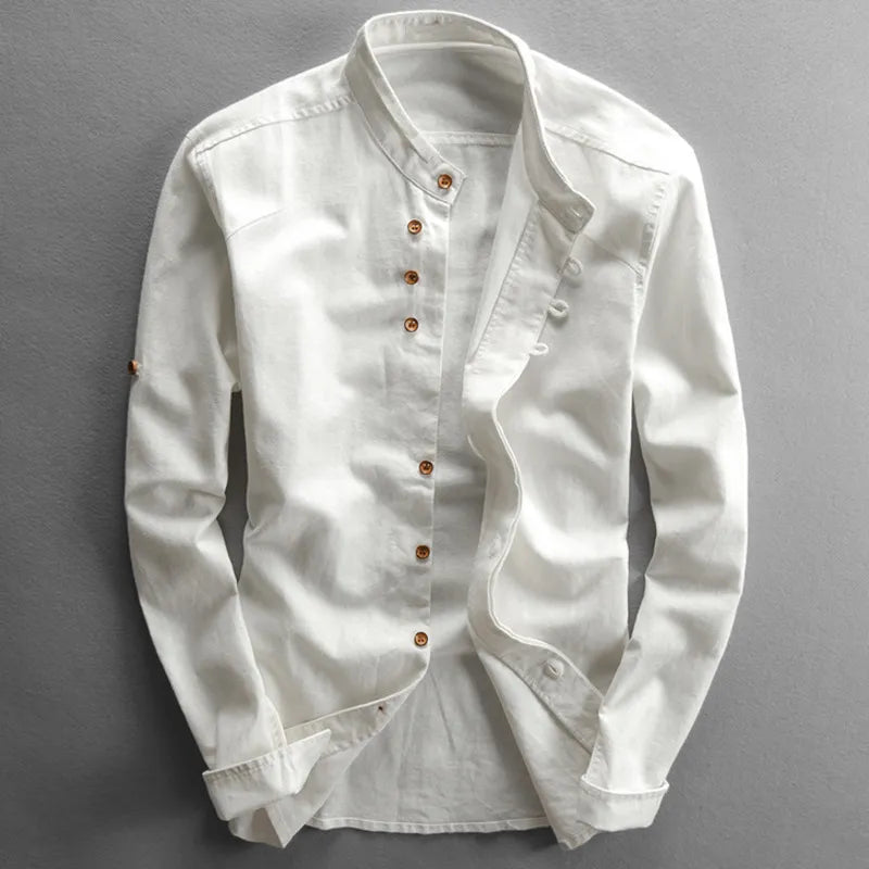 NOBU™ – VINTAGE LINEN SHIRT