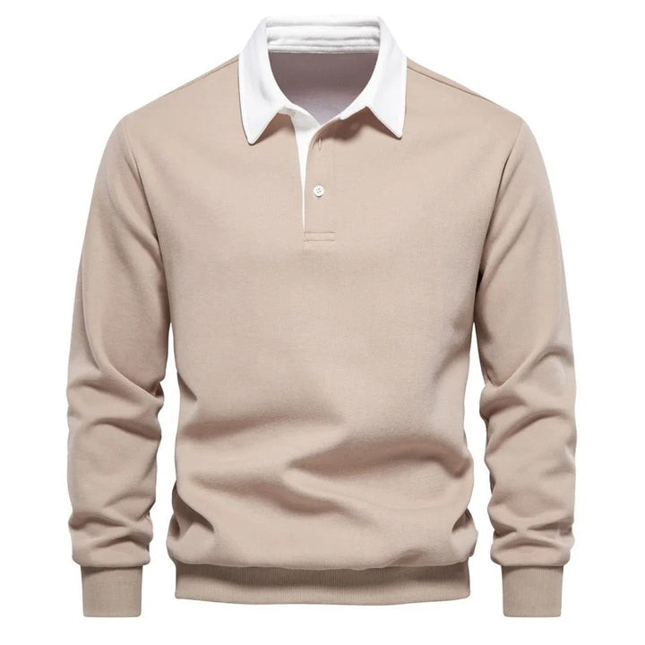 AUSTIN™ – CLASSIC POLO SWEATSHIRT