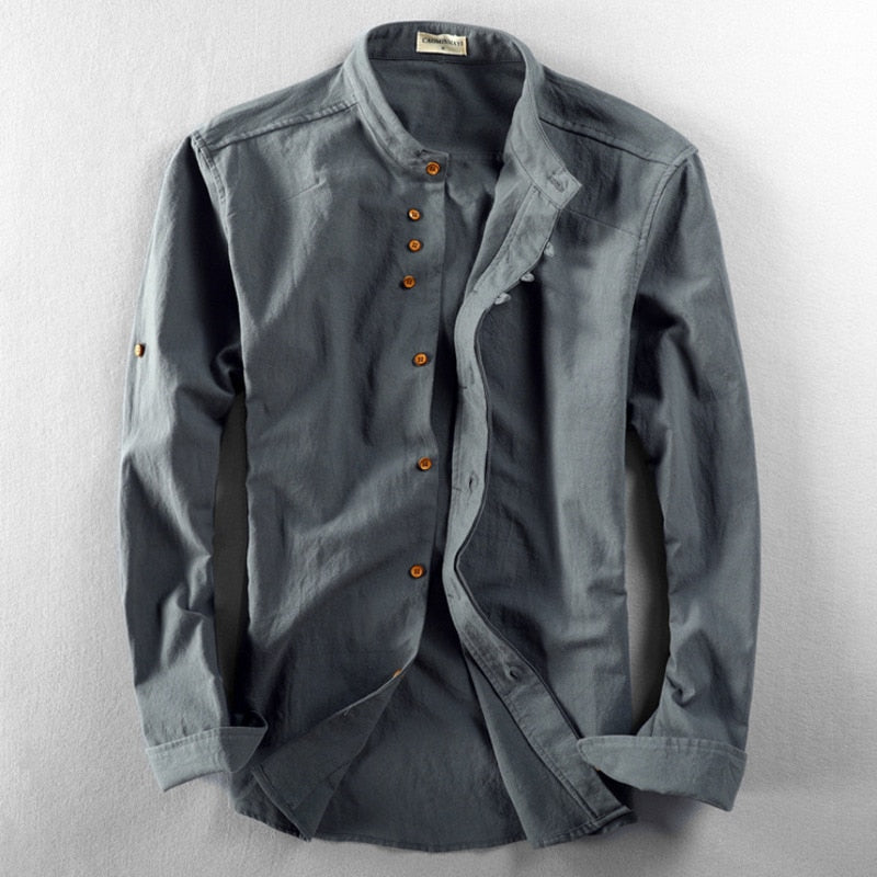 NOBU™ – VINTAGE LINEN SHIRT