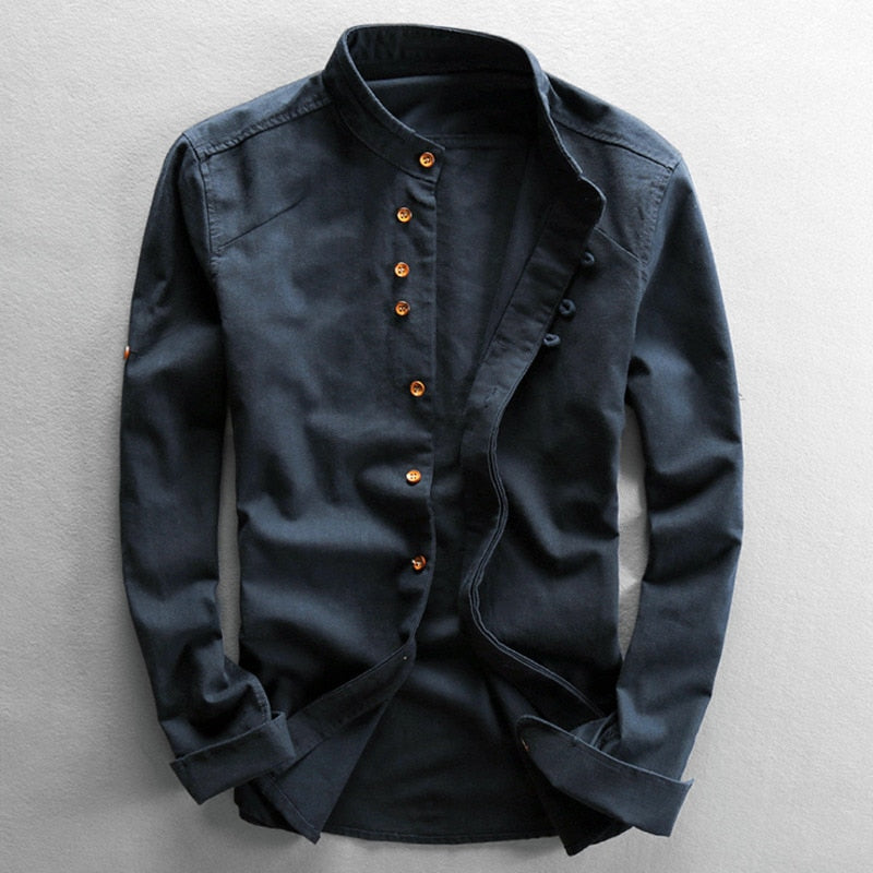 NOBU™ – VINTAGE LINEN SHIRT